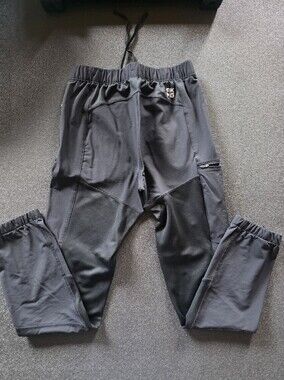Black Women's Performance Joggers with Zip Pocket and Drawstring Waist